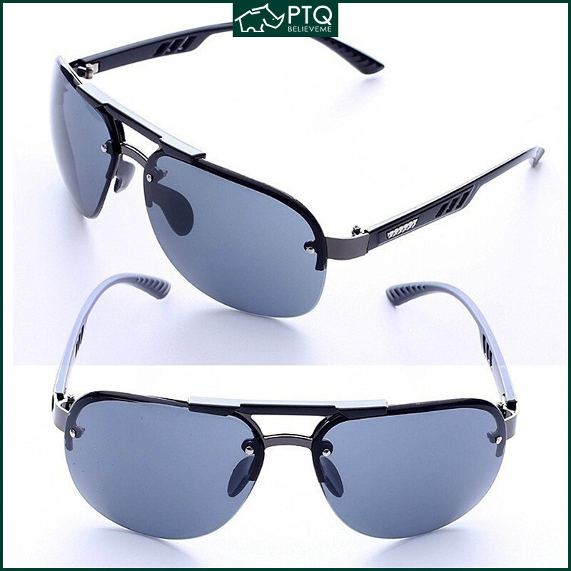 Sunglasses UV400 Protection Rimless Sunglasses Polarized Sunglasses Men's Driving Sunglasses Eyewear PTQ