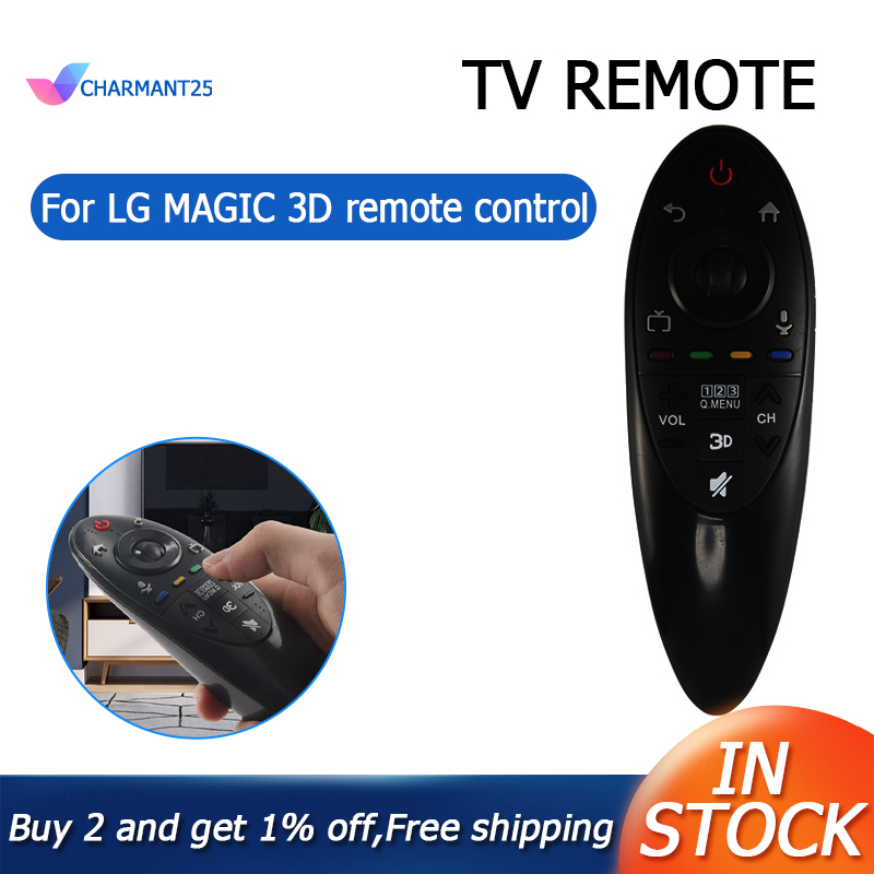 [charmant25] Dynamic Smart 3D TV Remote Control for LG MAGIC 3D Replace TV Remote Control